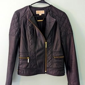 Michael Kors Leather Jacket
